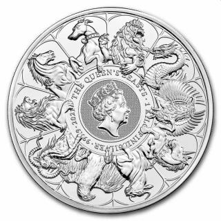 Stříbrná mince 1000g Queen's Beasts Completer 2021