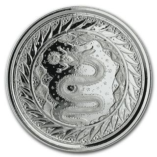 Stříbrná mince Had z Milána Samoa 1/2 oz 2020