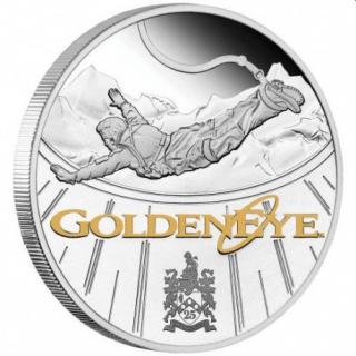 Stříbrná mince James Bond 007 Legacy Series - druhé vydání 1 oz 2020 Proof