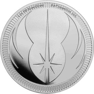 Stříbrná mince Star Wars Baby Yoda 1 oz 2021