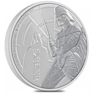 Stříbrná mince Star Wars Darth Vader 1oz 2022