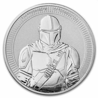 Stříbrná mince Star Wars Mandalorian 1 oz 2021