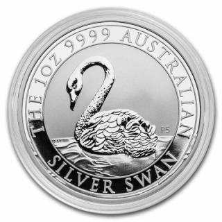 Stříbrná mince Swan Labuť 1 oz 2021