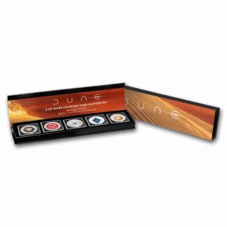 Stříbrná sada 5 x 1 oz mincí DUNE® 2 Silver House