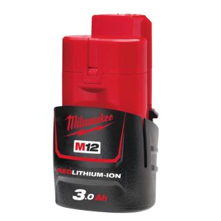 Milwaukee M12 B3, 3,0Ah akumulátor