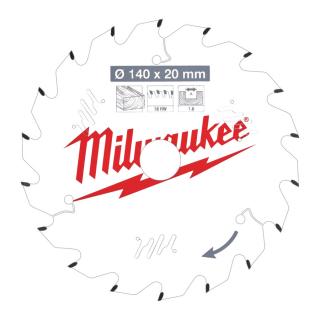Milwaukee pilový kotouč 140/20/1.6/18z