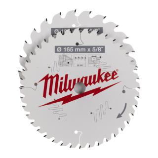 Milwaukee pilový kotouč dřevo165x24T/40T - 2ks