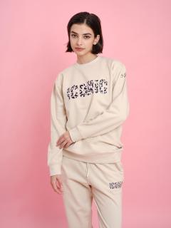 ICONIC UNISEX Mikina LIGHT STONE Velikost mikina: L
