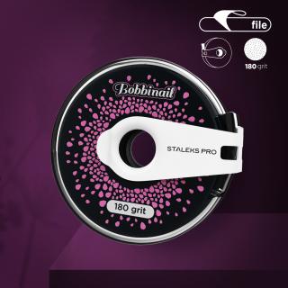 Modrá jednorázová brusná páska Staleks Pro Exclusive, zrnitost 180