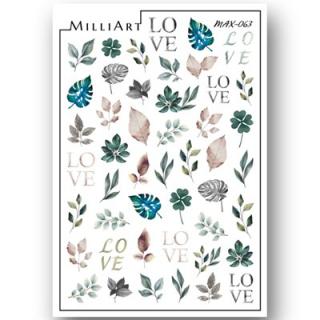 Vodolepka Milliart sticker - MAX063