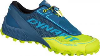 Běžecké boty Dynafit Feline SL lime punch/fjord 2022 Velikost EU: 44,5, Barva: modrá / žlutá