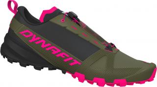 Běžecké boty Dynafit Traverse GTX W winter moss/black out 2023 Velikost EU: 40, Barva: zelená / černá / růžová