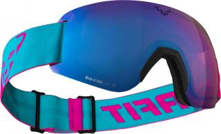 Brýle Dynafit TLT Speed Goggle  pink glo silvretta Cat S2 23/24 Velikost: UNI, Barva: růžová / modrá