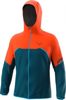 Bunda Dynafit Alpine GTX JKT dawn 2022 Velikost: XL, Barva: modrá / oranžová