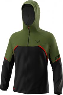 Bunda Dynafit Alpine GTX JKT winter moss 2023 Velikost: XL, Barva: černá / zelená