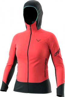 Bunda Dynafit Mezzalama PTC Alpha W hot coral 22/23 Velikost: XL, Barva: korálová / černá