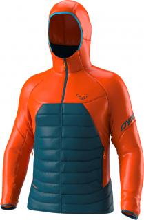 Bunda Dynafit Radical 3 Primaloft Hood dawn 21/22 Velikost: L, Barva: modrá / oranžová