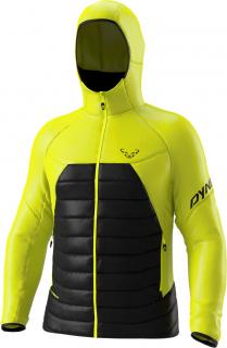 Bunda Dynafit Radical 3 Primaloft Hood lime punch 21/22 Velikost: M, Barva: zelená / černá