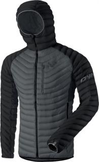 Bunda Dynafit Radical Down Hood black out 23/24 Velikost: L, Barva: černá / šedá