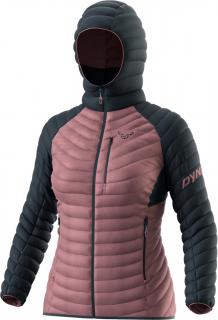 Bunda Dynafit Radical Down Hood W blueberry/mokarosa 23/24 Velikost: XS, Barva: starorůžová / modrá