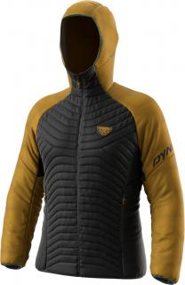 Bunda Dynafit Speed Insulation Hooded tobacco 24/25 Velikost: XL, Barva: modrá / zlatá