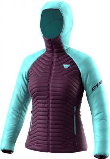 Bunda Dynafit Speed Insulation Hooded W marine blue 23/24 Velikost: L, Barva: fialová / modrá