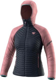 Bunda Dynafit Speed Insulation Hooded W mokarosa 23/24 Velikost: L, Barva: modrá / starorůžová