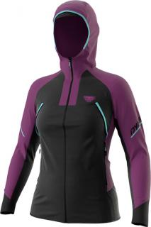 Bunda Dynafit Speed Softshell W royal purple 23/24 Velikost: L, Barva: černá / fialová