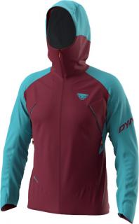 Bunda Dynafit Transalper GTX storm blue 2024 Velikost: XL, Barva: vínová / modrá