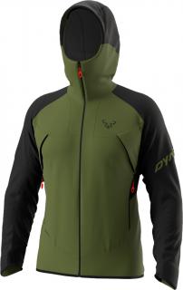 Bunda Dynafit Transalper GTX winter moss 2023 Velikost: XXL, Barva: zelená / černá