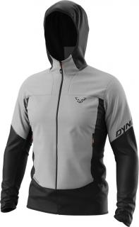 Bunda Dynafit Traverse Alpha Hooded alloy 2023 Velikost: L, Barva: šedá / černá