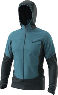 Bunda Dynafit Traverse Alpha Hooded storm blue 2023 Velikost: L, Barva: modrá