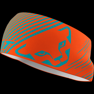 Čelenka Dynafit Graphic Performance Headband iowa 21/22 Velikost: UNI, Barva: oranžová / modrá