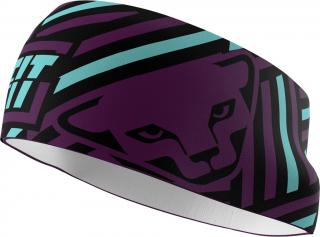 Čelenka Dynafit Graphic Performance Headband royal purple 2024 Velikost: UNI, Barva: fialová / modrá