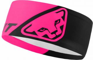 Čelenka Dynafit Speedfit Reflective Headband pink glo 22/23 Velikost: UNI, Barva: růžová / černá
