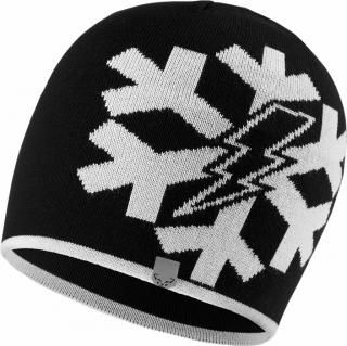 Čepice Dynafit Graphic Beanie black out 20/21 Velikost: UNI, Barva: černá / bílá