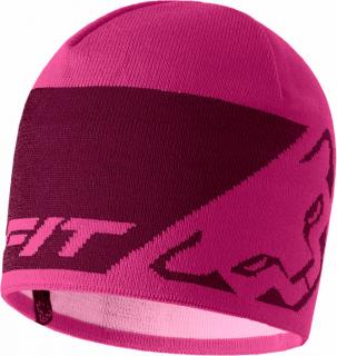 Čepice Dynafit Leopard Logo Beanie flamingo 22/23 Velikost: UNI, Barva: růžová