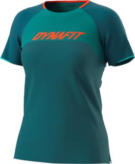 Dres Dynafit RIDE W S/S TEE petrol/ocean 2022 Velikost: L, Barva: modrá