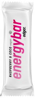 Edgar Energybar 50g Příchuť: Malina / Kokos