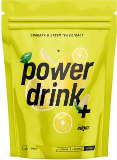 Edgar Power drink+ kofein Příchuť: Citron, Váha: 600 g