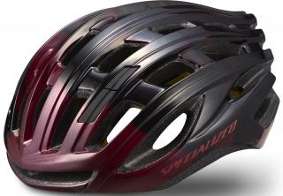 Helma Specialized Propero III hlmt Angi Mips gloss maroon/gloss black Velikost: M, Barva: černá  / červená