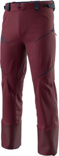 Kalhoty Dynafit Radical 2 GTX burgundy 23/24 Velikost: XL, Barva: vínová