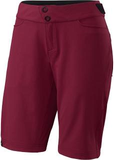 Kalhoty Specialized Andorra Comp Shorts W burgundy 2017 Velikost: S, Barva: červená