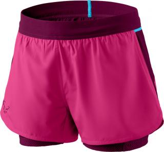 Kraťasy Dynafit Alpine PRO 2/1 W Shorts flamingo 2022 Velikost: S, Barva: růžová