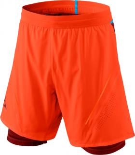 Kraťasy Dynafit Alpine Pro 2IN1 M Shorts dawn 2022 Velikost: L, Barva: oranžová