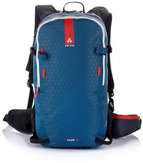 Lavinový batoh Arva Tour 25 Switch + přední díl Tour 40 Switch - Tour Bundle Barva: modrá / černá