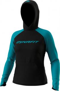 Mikina Dynafit 24/7 PTC Hoody W ocean 21/22 Velikost: S, Barva: modrá / černá