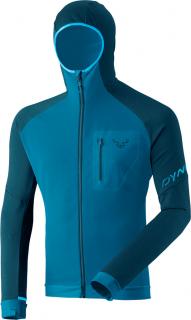 Mikina Dynafit Radical PTC Hooded petrol/8812 21/22 Velikost: M, Barva: modrá