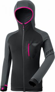 Mikina Dynafit Radical PTC Hooded W magnet 23/24 Velikost: L, Barva: černá / šedá