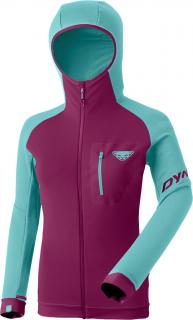 Mikina Dynafit Radical PTC Hooded W marine blue 22/23 Velikost: L, Barva: řepová / modrá